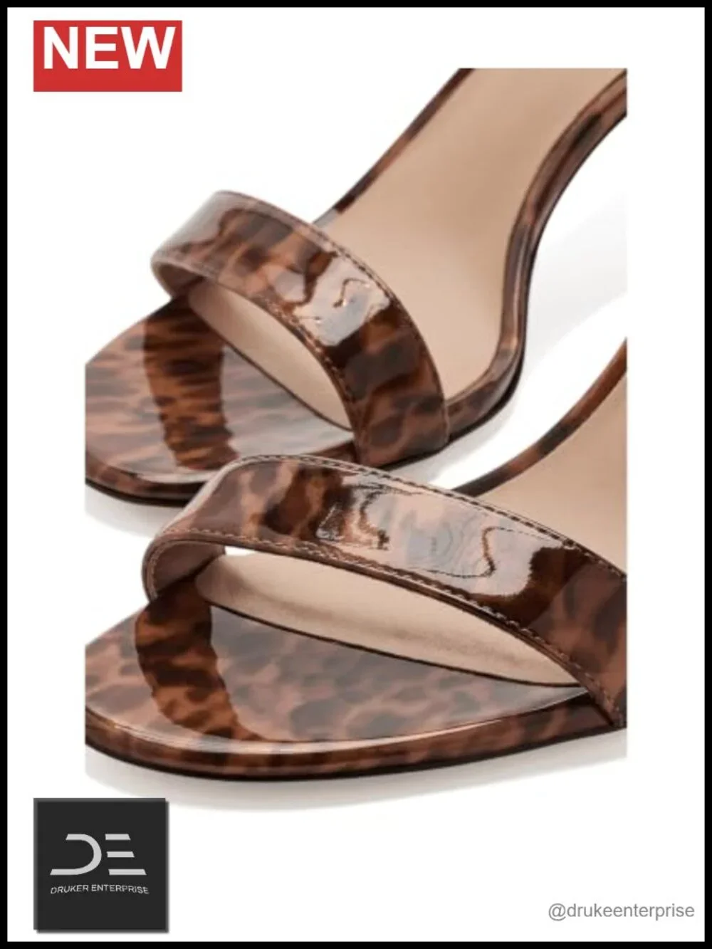 Lauren Ralph Lauren Allie Mid-heel Tortoiseshell Sandals